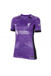 Fotbalové Dres Liverpool Dámské Třetí Oblečení 2023-24 Krátký Rukáv